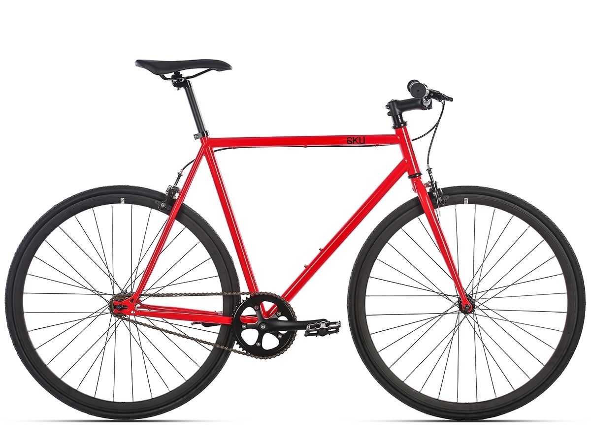 6KU bike - Cayenne (30mm rims)- red/black