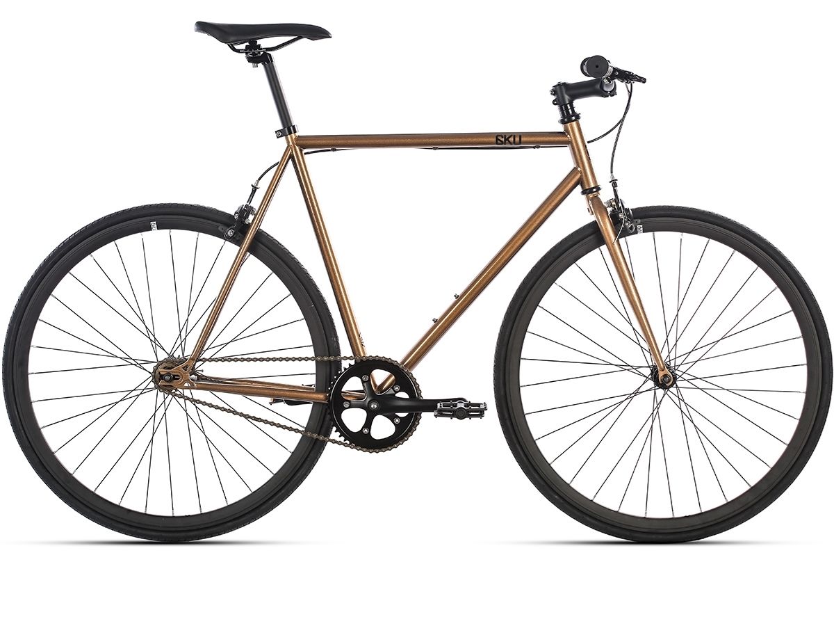 6KU bike - Dallas (30mm rims) - amber/black (30mm rims)