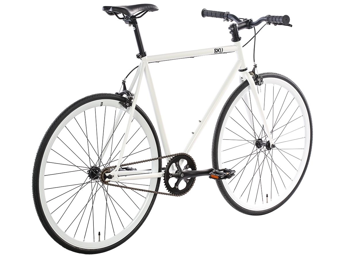 6KU bike - Evian 1 (30mm rims) -  white/white (30mm rims)