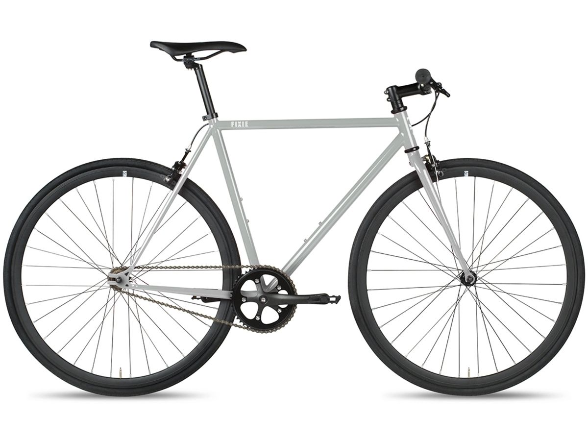 6KU bike - Concrete (30mm rims) - grey/black  (30mm rims)